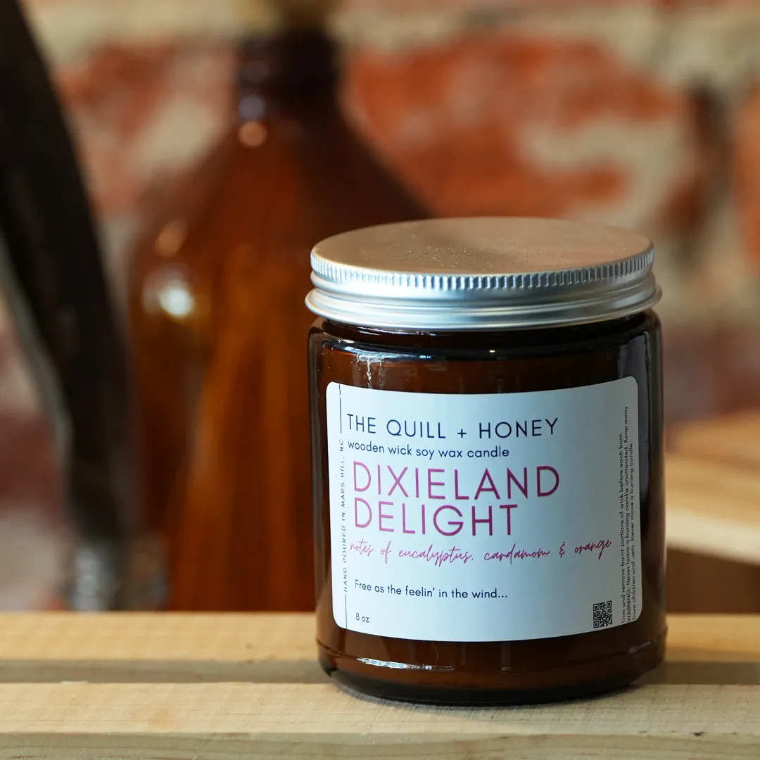 Candle 8 oz Dixieland Delight
